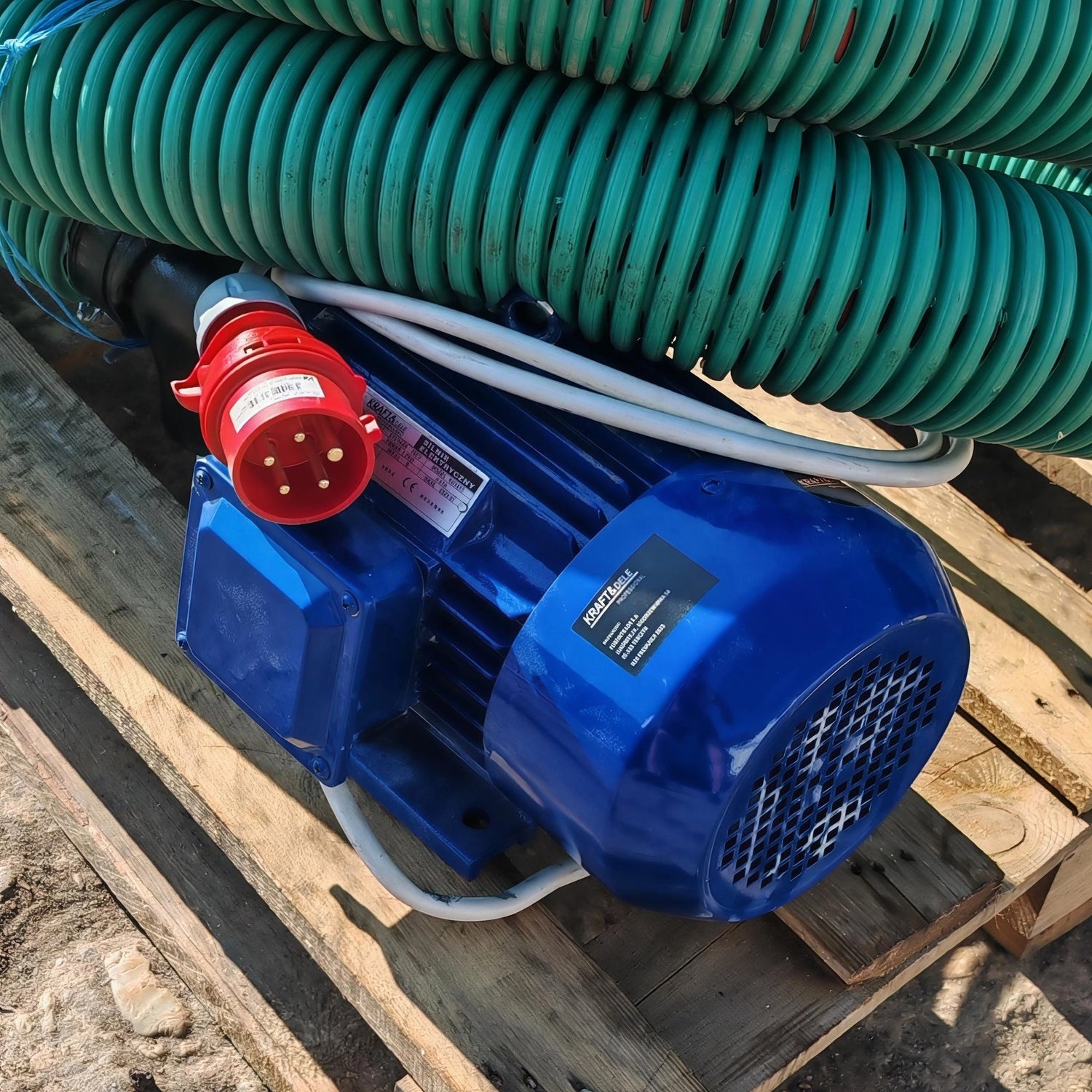 380V Flexible screw converyors - high power - up to 20 meters long