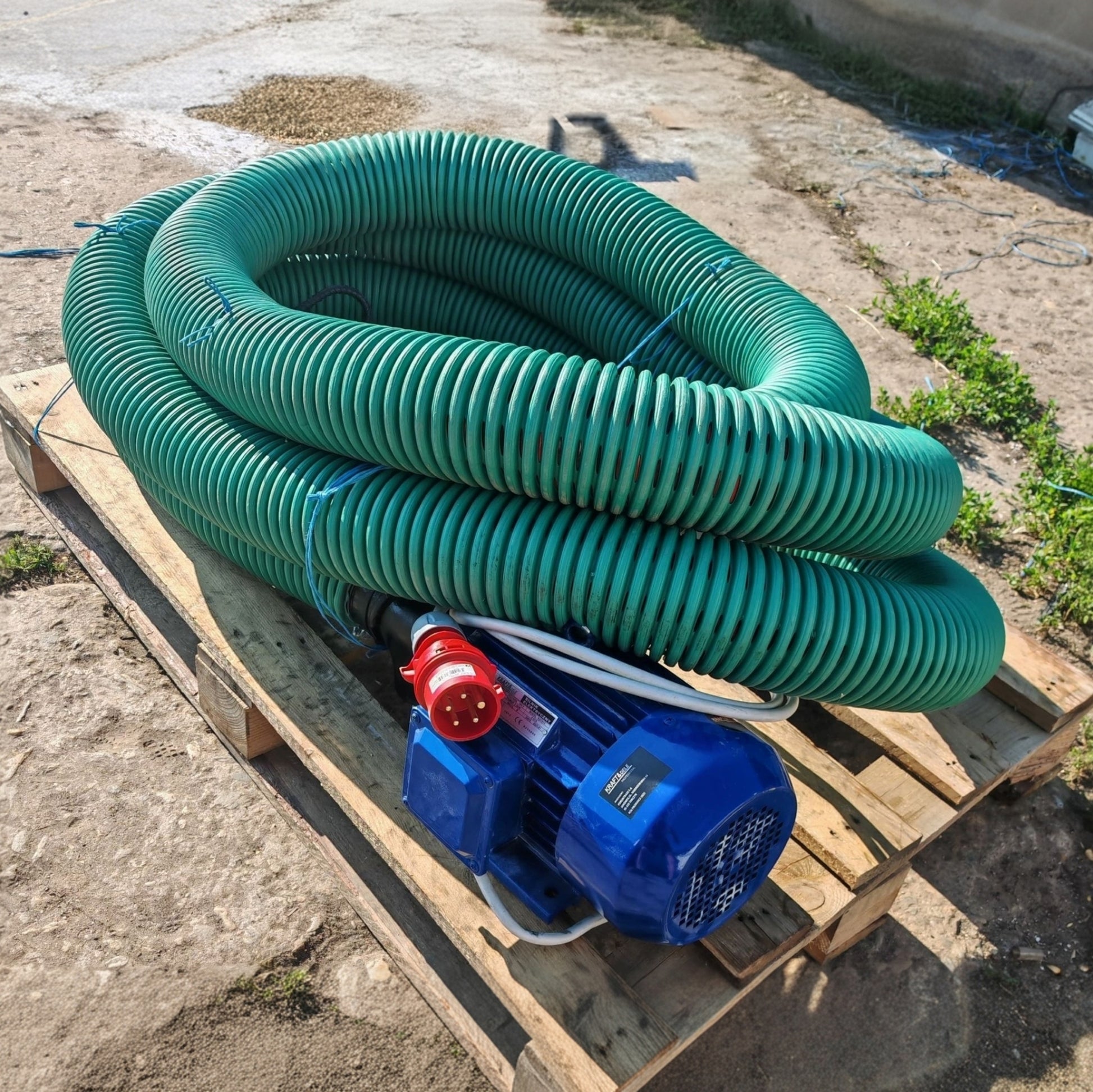 flexible screw conveyor for grains