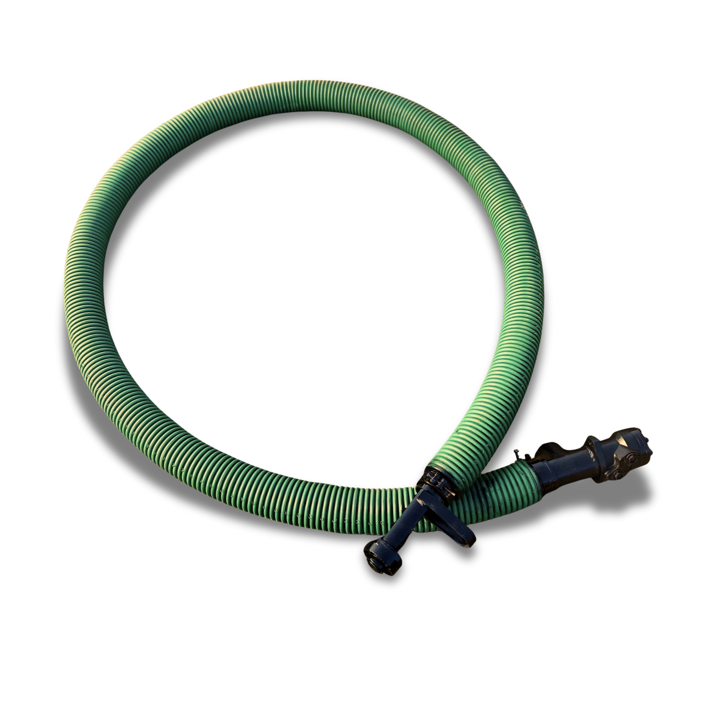 Hydraulic flexible screw conveyor - the best solution for no-electricity areas