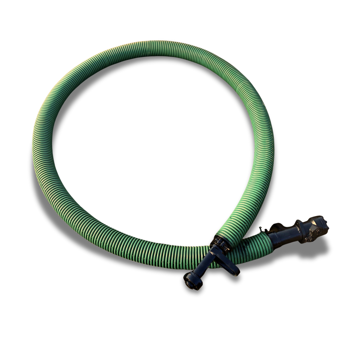 Hydraulic flexible screw conveyor - the best solution for no-electricity areas
