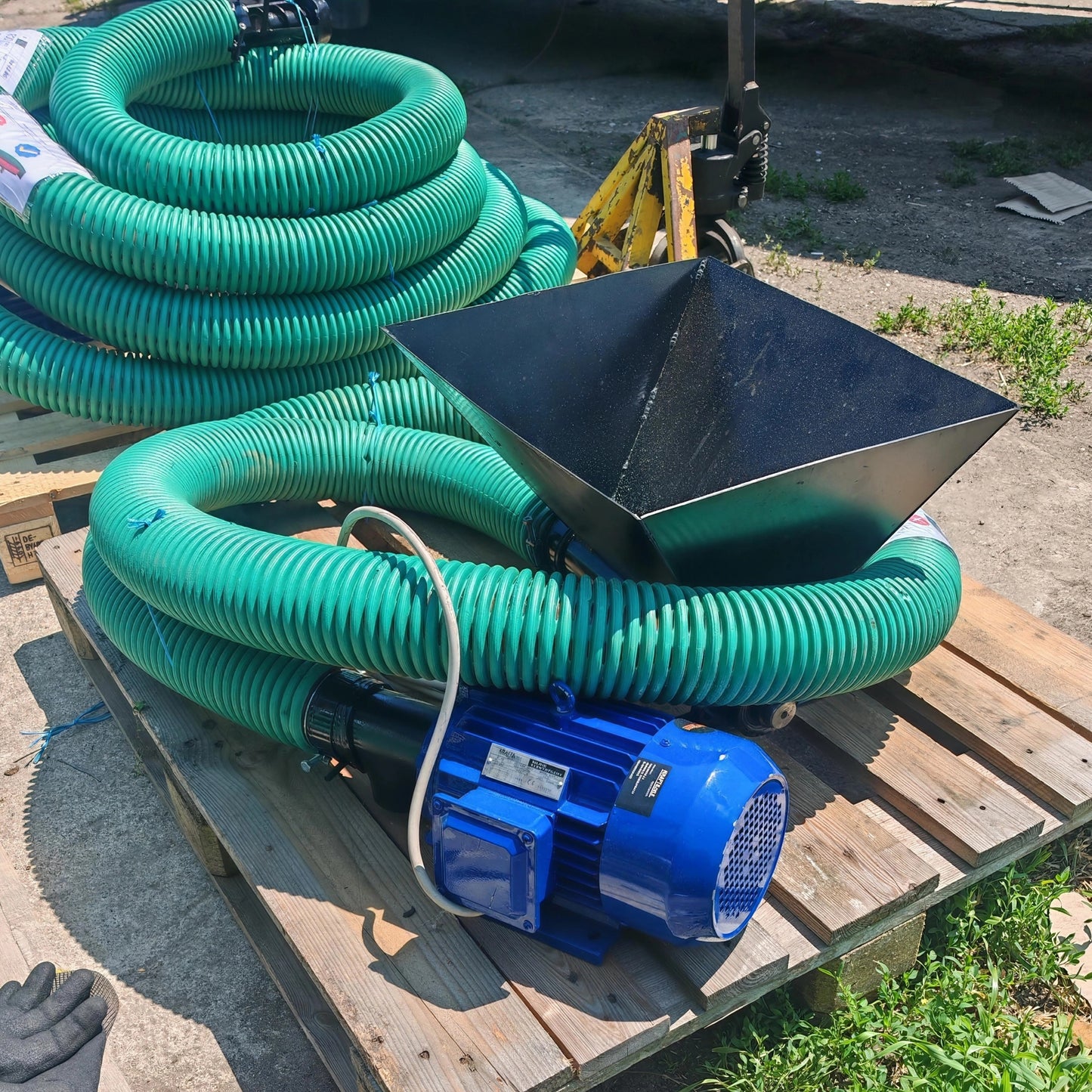 flexible screw conveyor hopper 380V