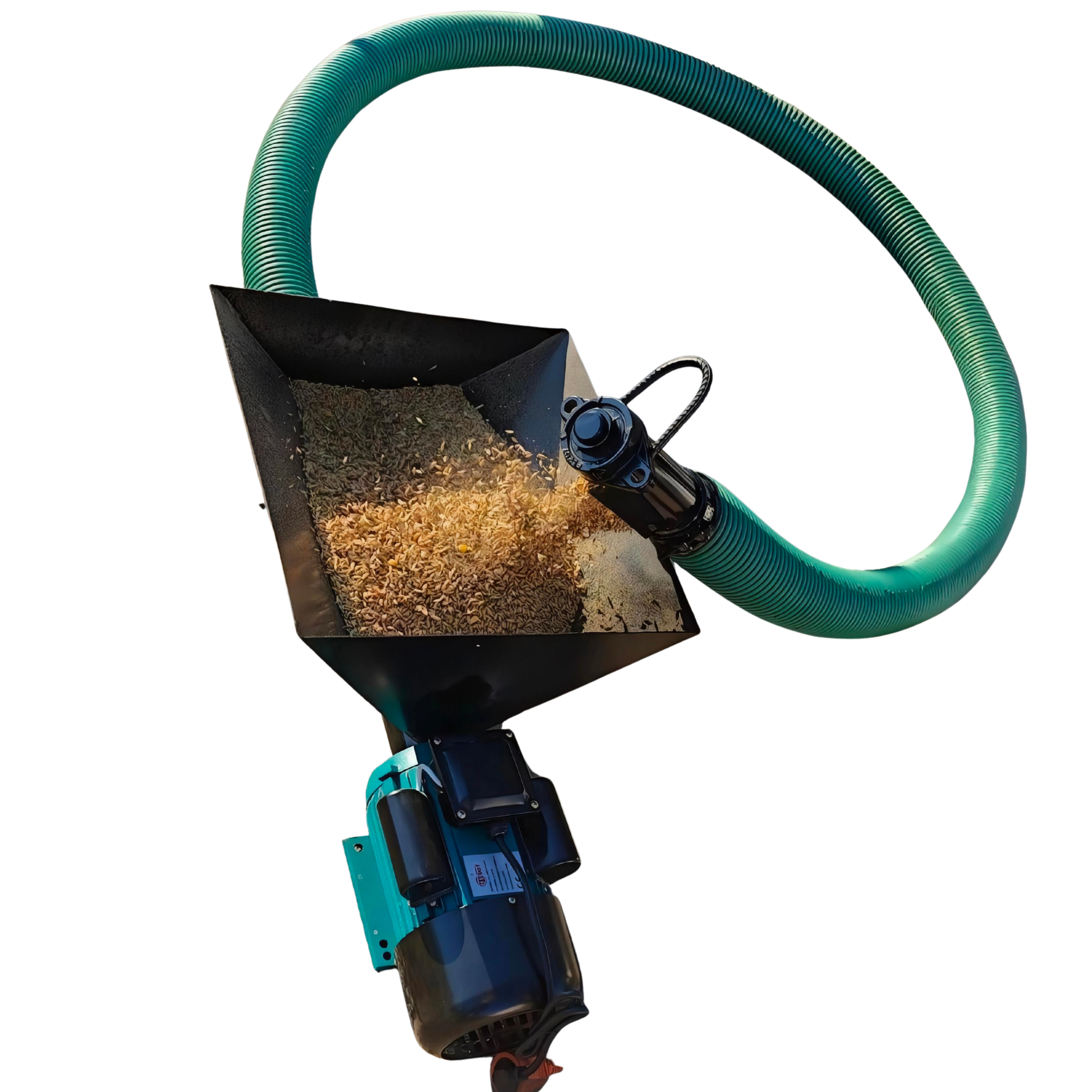 Hopper 220V Flexible screw conveyor - The best 220V grain transporting solution